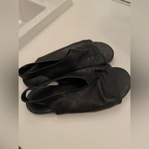 Cos leather sandals in good condition